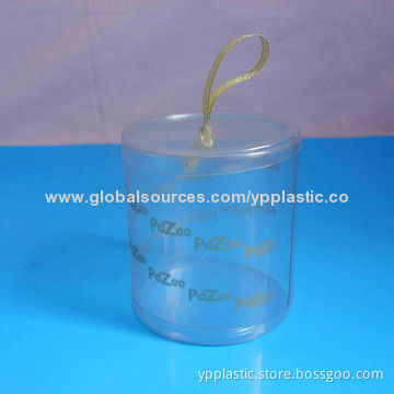 Transparent Tube with hanging top